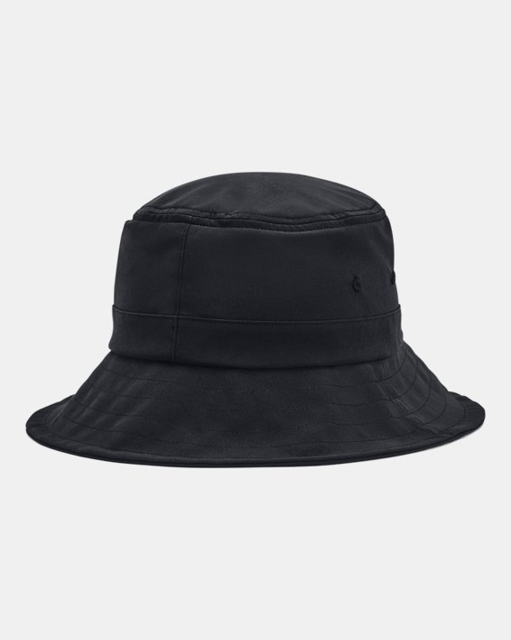 หมวกบักเก็ต UA Wide Brim สำหรับผู้หญิง in Black image number 1
